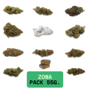 ZONA PACK – IL KIT DEGUSTAZIONE DEFINITIVO DI CANNABIS LIGHT (55GR)