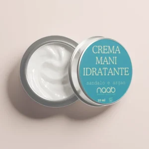 crema mani sandalo e argan